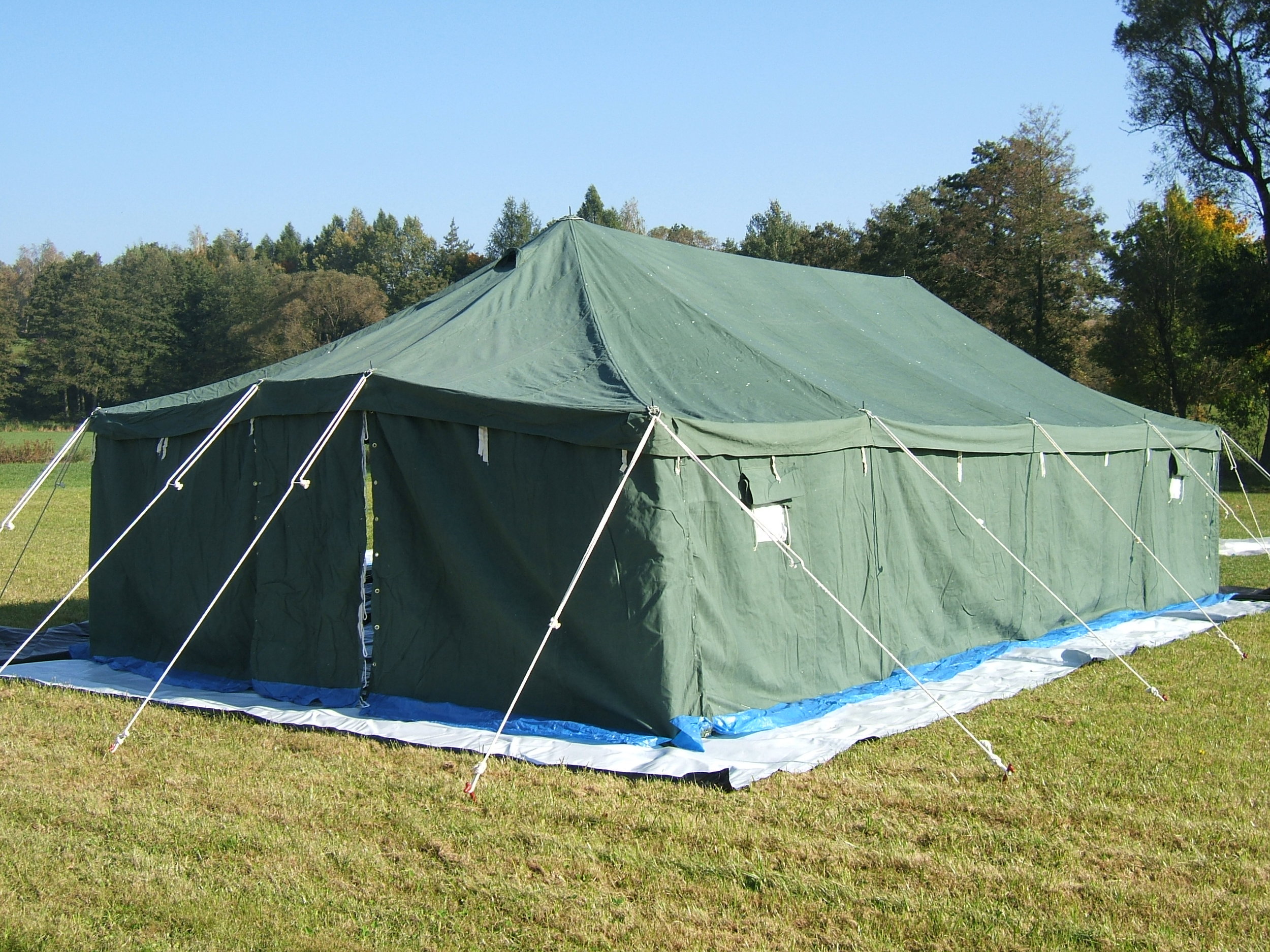 Military Personnel Command Tents