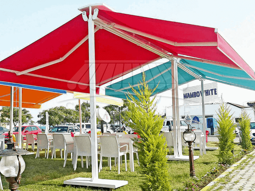 Double Opening Awning
